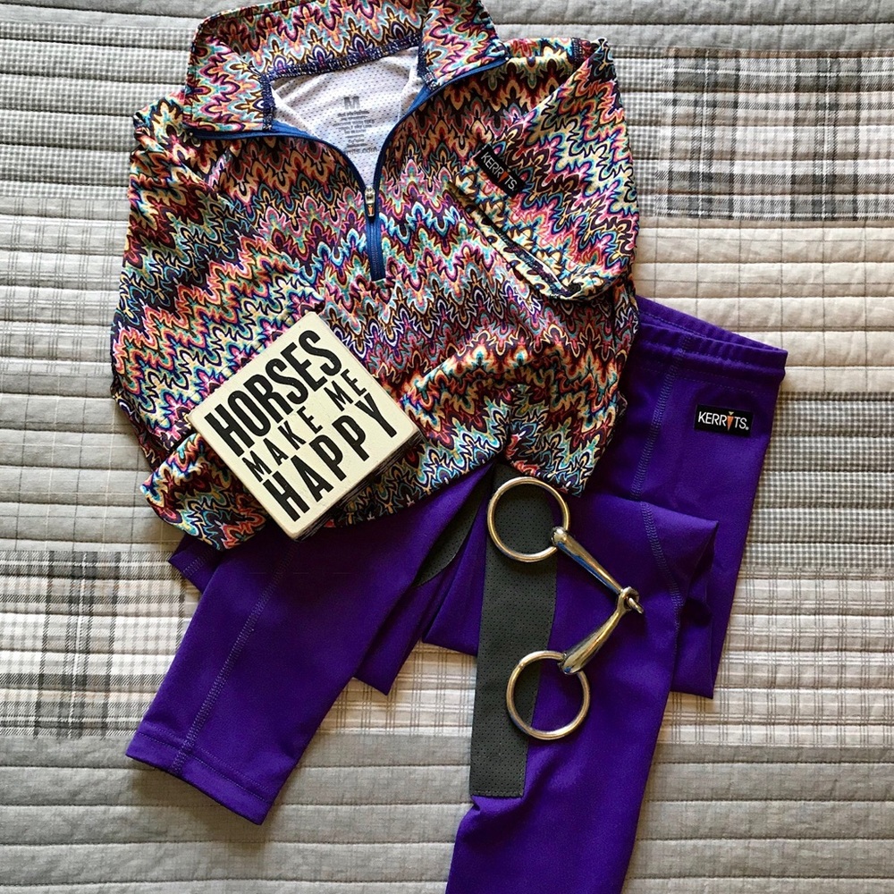 Girls Kerrits Equestrian Riding Apparel Bundle